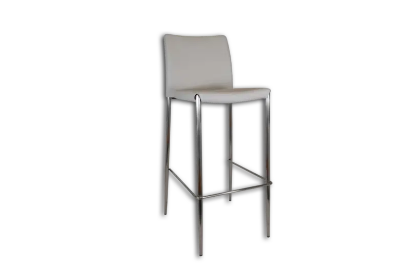 Moderne Barhocker mit weißen Hussen