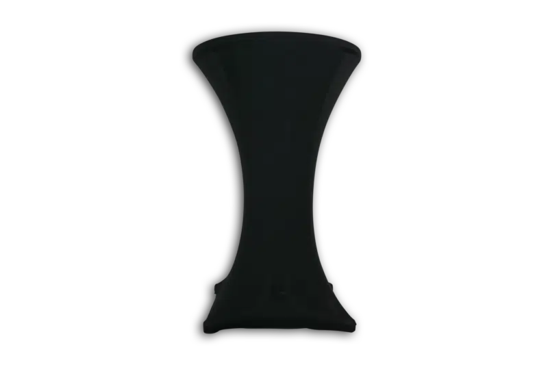 Stehtischhussen schwarz stretch